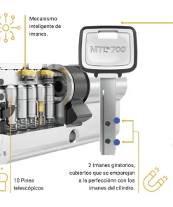 Bombín Mul-T-Lock MTL700 detalle 2